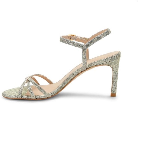 Stuart Weitzman Starla Metallic sandals size 5.5 - Picture 4 of 13